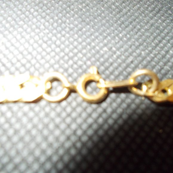 Vintage Luxury Necklace approximately 17" tip to tip 3/4" wide - Picture 2 of 3